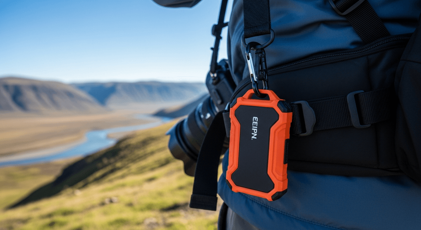 SanDisk Extreme Pro V2 avec son mousqueton