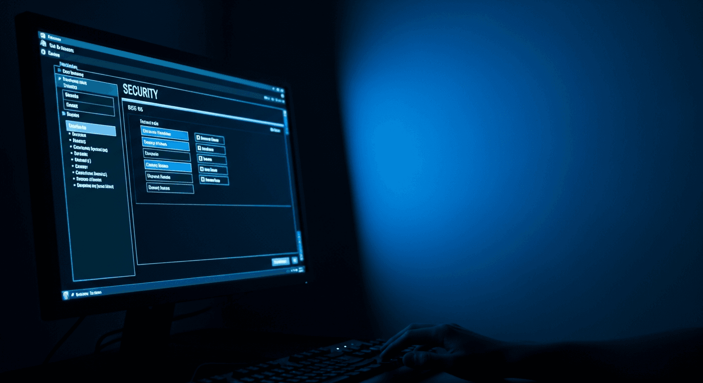 Paramètres BIOS pour activer TPM 2.0 et Secure Boot