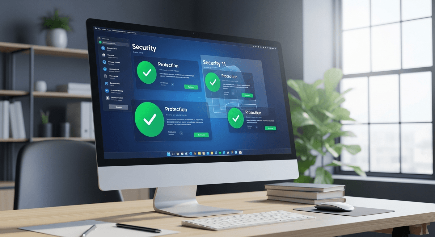 Interface Microsoft Defender Antivirus sur Windows 11